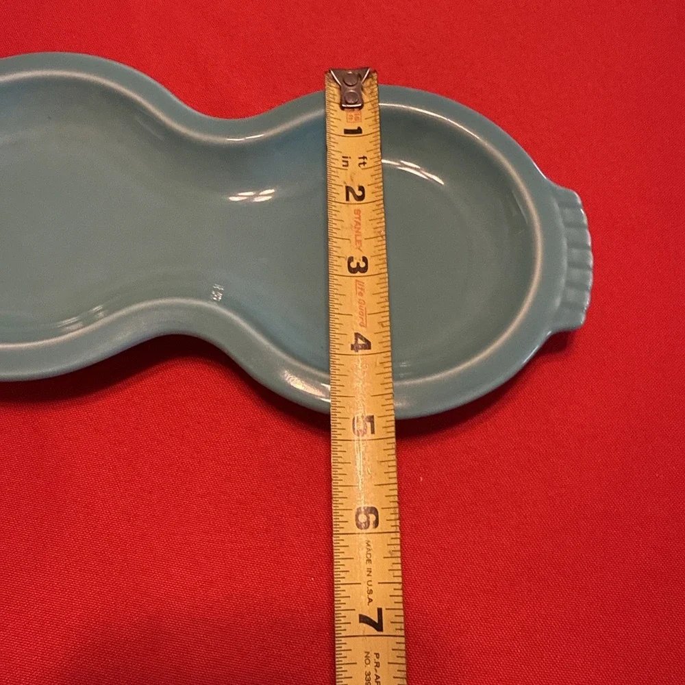 Vtg Fiesta Turquoise Figure 8 Tray NO Sugar Creamer Tray‎ ONLY
